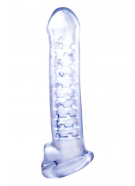 Прозрачная насадка-удлинитель Stretchy Touch - 18 см. - NMC - в Казани купить с доставкой