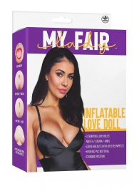 Телесная надувная секс-кукла с 3 любовными отверстиями - NMC - в Казани купить с доставкой