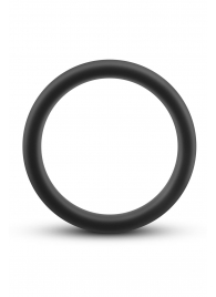 Черное эрекционное кольцо Silicone Go Pro Cock Ring - Blush Novelties - в Казани купить с доставкой