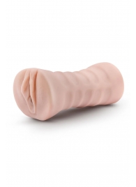 Телесный мастурбатор-вагина Ayumi с вибрацией - Blush Novelties - в Казани купить с доставкой