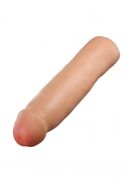 Телесная насадка-удлинитель Tenacity - 21,6 см. - Blush Novelties - в Казани купить с доставкой