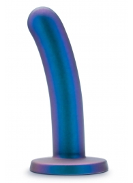 Синяя насадка с гладкой поверхностью Surrender 5.75 Inch Intermediate Pegging Dildo - 14,6 см. - Blush Novelties - купить с доставкой в Казани