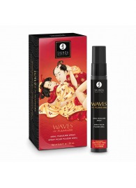 Оральный спрей Waves of Pleasure с ароматом клубники и шампанского - 20 мл. - Shunga - купить с доставкой в Казани