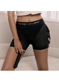 Трусики-шорты для фиксации насадок Strap-on-me Harness Lingerie Halo - size XS - Strap-on-me - купить с доставкой в Казани