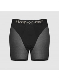 Трусики-шорты для фиксации насадок Strap-on-me Harness Lingerie Halo - size XS - Strap-on-me - купить с доставкой в Казани