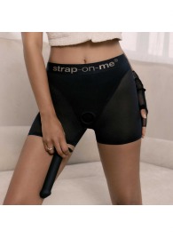 Трусики-шорты для фиксации насадок Strap-on-me Harness Lingerie Halo - size M - Strap-on-me - купить с доставкой в Казани