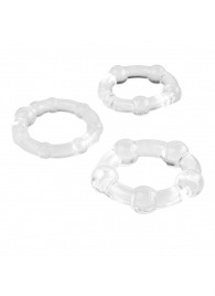 Набор из 3 эрекционных прозрачных колец - Boys of Toys - в Казани купить с доставкой