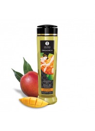 Массажное масло для тела Luscious Mango с ароматом манго - 240 мл. - Shunga - купить с доставкой в Казани