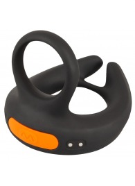 Черный вибростимулятор мошонки RC Scrotum Stimulator with Vibration - Orion - в Казани купить с доставкой