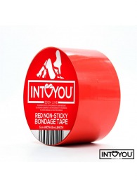 Красный скотч для фиксации Non-Sticky Bondage Tape - 15 м. - Intoyou - купить с доставкой в Казани
