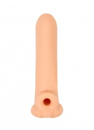 Телесный фаллоудлинитель Titan - 16,5 см. - Lola Games - в Казани купить с доставкой
