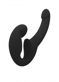 Черный безремневой страпон Share Lite - Fun Factory - купить с доставкой в Казани