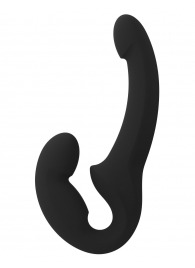 Черный безремневой страпон Share Lite - Fun Factory - купить с доставкой в Казани