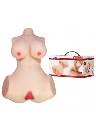 Мастурбатор-торс Aveline с 2 любовными тоннелями - Baile - в Казани купить с доставкой