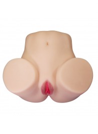 Телесный мастурбатор Julia с 2 любовными каналами - Baile - в Казани купить с доставкой