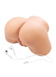 Телесный мастурбатор Olivia с 2 любовными отверстиями - Baile - в Казани купить с доставкой