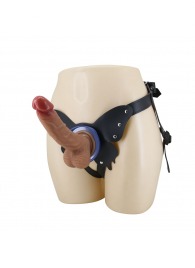 Поясной страпон Wells: трусики в форме бабочки и фаллоимитатор-насадка - Baile - купить с доставкой в Казани