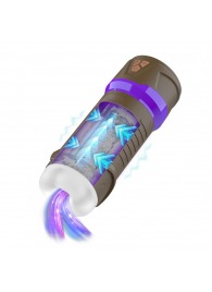 Интерактивный мастурбатор Misty с вакуумом, вибрацией и сжатием - Shots Media BV - в Казани купить с доставкой