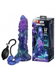 Фиолетовый яйцеродящий фаллоимитатор Duskwalker Sentinal на присоске - 22,4 см. - Baile - купить с доставкой в Казани