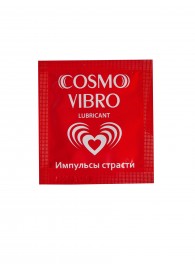 Пробник женского стимулирующего лубриканта на силиконовой основе Cosmo Vibro - 3 гр. - Биоритм - купить с доставкой в Казани