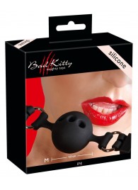 Средний силиконовый кляп-шар на регулируемых ремешках - Orion - купить с доставкой в Казани