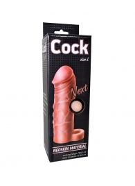 Фаллоудлинитель с кольцом COCK size L - 16,5 см. - LOVETOY (А-Полимер) - в Казани купить с доставкой