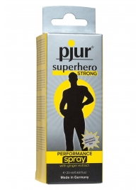 Спрей-пролонгатор длительного действия pjur SUPERHERO Strong Spray - 20 мл. - Pjur - купить с доставкой в Казани