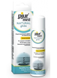 Нейтральный лубрикант на водной основе pjur MED Natural glide - 100 мл. - Pjur - купить с доставкой в Казани