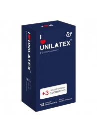 Ультрапрочные презервативы Unilatex Extra Strong - 12 шт. + 3 шт. в подарок - Unilatex - купить с доставкой в Казани