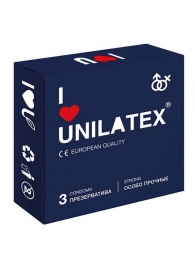 Ультрапрочные презервативы Unilatex Extra Strong - 3 шт. - Unilatex - купить с доставкой в Казани