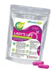 Возбуждающие капсулы Ladys Life - 2 капсулы (0,35 гр.) - SuperCaps - купить с доставкой в Казани