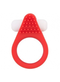 Красное эрекционное кольцо LIT-UP SILICONE STIMU RING 1 RED - Dream Toys - в Казани купить с доставкой