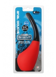 Анальный душ MENZSTUFF 310ML ANAL DOUCHE RED/BLACK - Dream Toys - купить с доставкой в Казани