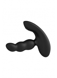 Черный силиконовый стимулятор простаты Levett Nitoc с пультом ДУ - Levett - в Казани купить с доставкой