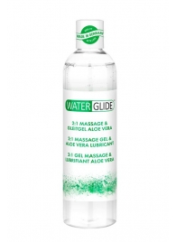 Гель-смазка 2-в-1 MASSAGE   LUBRICANT ALOE VERA - 300 мл. - Waterglide - купить с доставкой в Казани