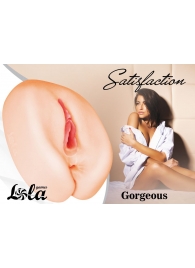 Мастурбатор с 2 тоннелями Satisfaction Gorgeous - Lola Games - в Казани купить с доставкой