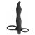 Черная вибронасадка для двойного проникновения Flirtini - 15,9 см. - Lola Games - купить с доставкой в Казани
