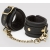 Черные наручники Bound to You Faux Leather Wrist Cuffs - Fifty Shades of Grey - купить с доставкой в Казани