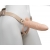 Телесный фаллопротез MEN STYLE с анальным стимулятором - 17,5 см. - LOVETOY (А-Полимер) - купить с доставкой в Казани