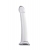 Прозрачный нереалистичный фаллоимитатор Jelly Dildo XL - 22 см. - Toyfa Basic