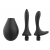 Черный анальный душ Nexus Anal Douche Set с 2 сменными насадками - Nexus Range - купить с доставкой в Казани