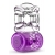 Фиолетовое эрекционное виброкольцо One Night Stand Vibrating C-Ring - Blush Novelties - в Казани купить с доставкой