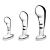 Набор из 3 стальных стимуляторов простаты Stainless Steel P-spot Training Set - b-Vibe - в Казани купить с доставкой