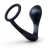 Черное эрекционное кольцо со стимулятором простаты Ringer Cock Ring   Plug - b-Vibe - в Казани купить с доставкой