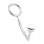 Кольцо на пенис с анальным стимулятором Stainless Steel Anal Hook   Cock Ring - BlueLine - в Казани купить с доставкой