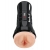 Телесный мастурбатор-вагина в черной колбе Super Luscious Lips XXL - Pipedream - в Казани купить с доставкой