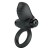 Черное эрекционное кольцо с вибрацией Adrien - Baile - в Казани купить с доставкой