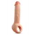 Телесная насадка-удлинитель Thrive 8.75 Inch Realistic Penis Extender Sleeve - 22,2 см. - Blush Novelties - в Казани купить с доставкой