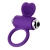 Фиолетовое виброкольцо с ресничками JOS PERY - JOS - в Казани купить с доставкой