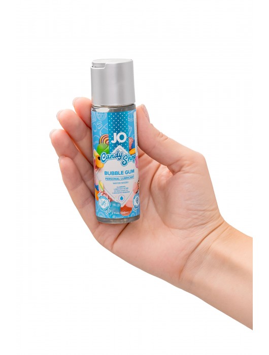 Смазка на водной основе Candy Shop Bubblegum с ароматом жвачки - 60 мл. - System JO - купить с доставкой в Казани